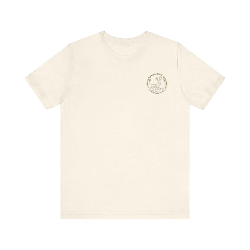 Southern Moss Outfitters Sunflower Graphic Tee Faith, Family & Outdoors Casual Everyday Wear, Gift Idea for Friends,Versatile Style