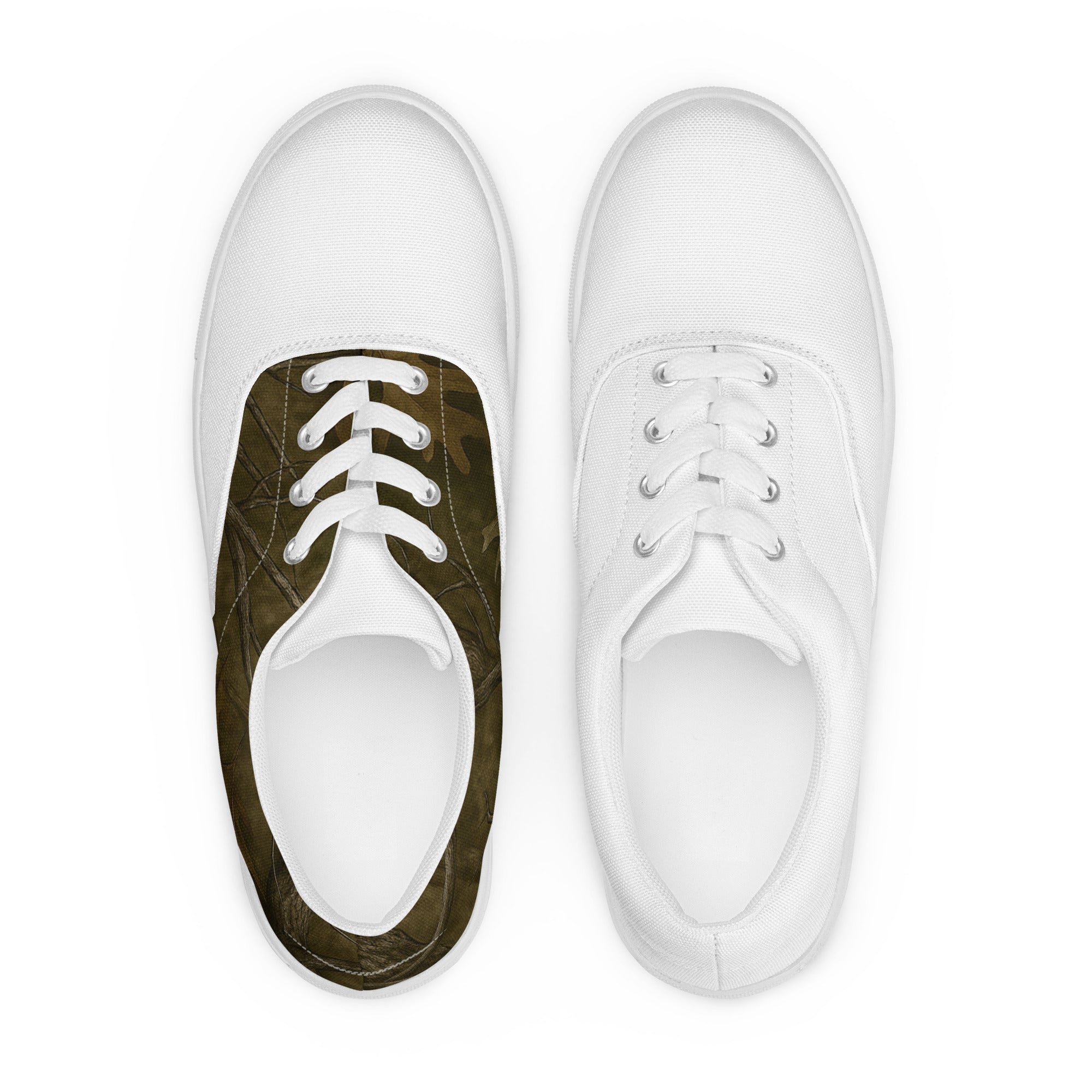 Men’s lace-up canvas shoes